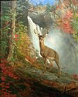 William Holbrook Beard Majestic Stag painting
